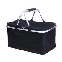 30L Ypač didelis vėsinantis šaltkrepšis, šaltkrepšis, dėžė, piknikui, stovyklavimui, maistui, ledui, gėrimams, pietums blue