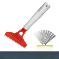Household Marble Spatula Glass Tile Floor Sewing Tool Floor Cleaning Spatula Advertising Viscose Paint Scraper A box of blade + blade