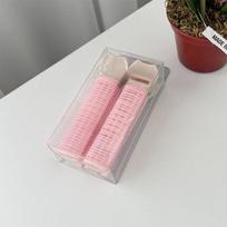 Plaukų šaknis pūkuotas segtukas kirpčiukai suktukas Lipnus susukamas plaukų formavimo įrankis Plaukų suktukas Pūkuotus plaukų priedai 2pcs rožinė