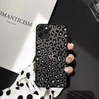 Madingas leopardo rašto matinis dėklas, skirtas iPhone 12 11 Pro Max 7 8 Plus XS Max XR X 13 12 Mini SE 2020 skaidrus smūgiams atsparus dangtelis 7 or 8