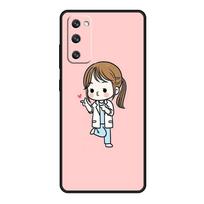 For Samsung S21 Plus S8 S7 S22 Ultra 5G S10e S20 FE 2022 S9 S10 Para Funda Nurse Medical Medicine Samsung S22 5G