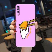 Case For Samsung Galaxy A50 A70 A30 A20s A20e A10 A40 A10s A10e M52 M51 M30s M13 5G Black Phone Cover Gudetama Samsung A90 5G