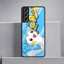 Glass Case For Samsung Galaxy S22 Ultra S21 Plus S20 FE Note 20 10 Lite S10 S9 S8 S10e Tempered Phone Cover Pika Pokemoon Cute Samsung S22