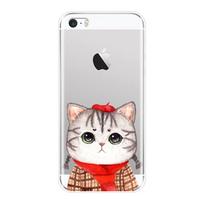 Pug Dog Cat Corgi Cute Rabbit Sloth Soft Back Cover For Apple iPhone 5 5C 5S SE 4 4S Phone Case Silicone For iPhone 4 5 S iPhone 4 white