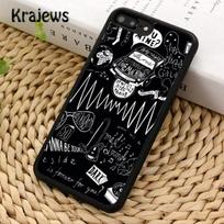 Krajews ARCTIC MONKEYS THE 1975 Phone Case Cover For iPhone 14 5 6s 7 8 plus X XR XS 11 12 13 pro max Samsung S21 S22 ultra Plus Samsung S22ultra brown