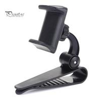 Universal 360 Degree Rotation Car Sun Visor Mounted Phone Clip Holder Bracket juoda