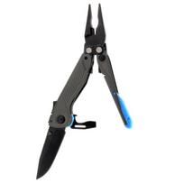 7 in 1 Flash MT Multi-tool Pliers EDC Tools Folding Knife Portable Pocket Outdoor Self-defense Supplies Survival for Camping 5.6 Inches gray