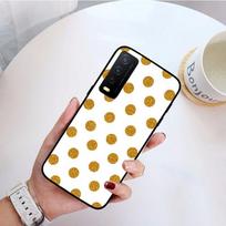 Red Black Gold Polka dots Dot Phone cover For vivo Y31 Y30 Y33S Y11S Y12S Y17 Y20S Y21S Y1S Y53S Y15 Y19 Y91C V23 5G Cases coque VIVO Y1S