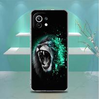 Clear Case For Xiaomi Mi Poco X3 NFC M3 Pro F3 F1 11 Lite 12 Note 10 11T 9T Transparent Phone Cover Tiger Animal Xiaomi Poco X3 NFC blue