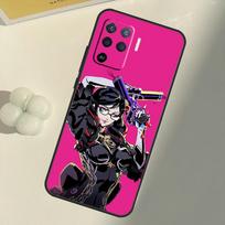 Bayonetta For OPPO Find X3 Lite X5 Pro A5 A9 A31 A53 S A83 A91 A93 A54 A74 A94 A15 A16 A52 A72 Case OPPO A94 5G pink