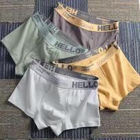 Men's Underpants Antibacterial Underpants Teen Baggy Plus Size Shorts Student Boxers M