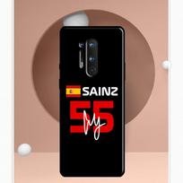 Carlos Sainz F1 Case For OnePlus Nord 2 2T CE 2 Lite N100 N200 Cover For OnePlus 11 10 9 Pro Ace 8T 9R 10T OnePlus Nord 2T