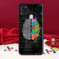 Brain Art For Samsung Galaxy A34 A54 A14 A52 A32 A22 A12 A13 A53 A11 A51 A71 A50 Phone Case Samsung A54 5G gray
