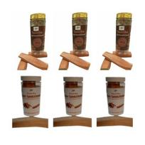 Tanrirka Red & White Chandan Tika Sticks 40-60gm (3+3) 6pc 100% Pure //Natural/Worship