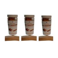Tanirirka Organic White Chandan Tika Sticks 100% Pure /50-60gm/ 3pc/Natural//Sandal Wood/Best for Worship/Export Quality
