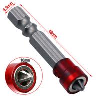 1/3 vnt. magnetinio atsuktuvo antgalis kryžminės galvutės PH2 magnetinio atsuktuvo antgaliai 1/4 colio šešiakampio koto atsuktuvo antgalis 1pc