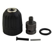 0,8-10mm-Raktinis gręžimo griebtuvas 3/8-24UNF sriegis Grąžto adapteris smūginiam gręžtuvui