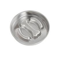 900 ml Šunų lėto maitinimo dubenėlis Neslystantis Šunų lėto maitinimo sauso ir drėgno maisto dubenėlis Mielas katės letenos kaulo dizainas Šunų dubenėlis didelėms veislėms B gray