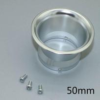 1 Set 50mm Carburetor Air Filter Wind Horn Cup For OKO PWK24-30 Silver