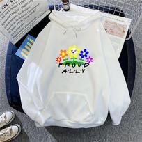Women's Autumn Oversize Velvet Hoodie ladies Large Size Loose Hooded Sweatshirt Top S balta