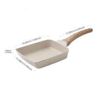 1pc, Cast Iron Tamagoyaki Egg Pan - Rectangle Japanese Omelette Pan - Small Frying Pan for Perfect Tamago - Kitchen Utensil and Gadget for Home juoda