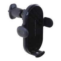 15W Car Air Vent Phone Charging Holder Magnetic Adsorption 360 Degree Rotating Auto Clamping Mount for 15 14 13 black