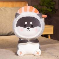 Lovely Animal Shiba Inu &Husky Plushie Toys Super Cute Dolls Stuffed Animal Pillow Nice Birthday Gift for Children 25cm geltona