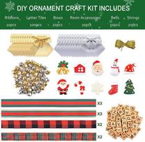 DIY Letter Christmas Tree Decorations Letter Tiles Christmas Decor Wooden Words ST
