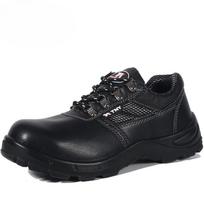 Anti-smashing and Anti-piercing Steel Baotou Labor Shoes Safety Shoes Wear-resistant and Waterproof 46 black