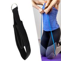 Pilates Double Loop Strap,Double Equipment Accessories,Beginner with Silver Rings