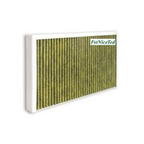 Activated Carbon Yellow Non-woven Air Conditioning Filter Apply To VITO, Viano OE A6398350247 Air Filter