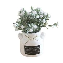 1 vnt. vazoninių dirbtinių gėlių „Babysbreath“ bonsai „pasidaryk pats“ sodo vestuvių vakarėlio dekoras