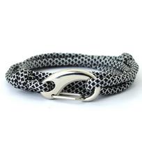 Stainless Steel Lobster Clasp Bracelet Multi-Layer Wrap Cloth Rope Men Women Handmade Braided Adjustable Wrist Gift balta