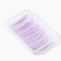 Blackwings 5 Pairs Eyelash Perm Silicone Pads  colors, Curling Pads for Lash Lift,   with Size Guide Chart, Hypoallergenic Reusable Accessories white
