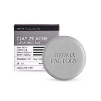 Dermafactory Clay 2% aknės valymo juostelė 120g 1 PCS