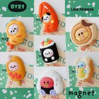 BT21 Minini Bunsik Magnet 7 simboliai (8 Parinktys) 7 Kinds SET