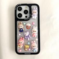 Naujas madingas dervos lašų klijaiAnimacinis telefono dėklas iPhone 15 14 13 12 11 Pro Max Plus 15plus 14plus Madingas animacinis dėklas for iphone 11