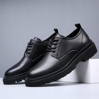 Vyriški batai Batai su raišteliais Odiniai batai vyrams Verslo batai lauke Universalūs Laisvalaikio vyriški sukneliniai batai Avalynė Chaussure Homme 10 black