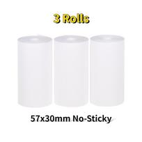 Thermal Paper For Mobile Printer PAPERANG Portable Bluetooth Pocket Non-Adhesive 57mm x 30mm Thermal Printer Cash Register POS Receipt Paper Roll deimantas