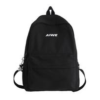 School bag men's new fashion trend large capacity travel backpack female high school student college student casual backpack single package juoda