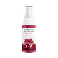 Mamaearth Beetroot Hydraful Essence serumas – 50 ml drėkinamam rožiniam švytėjimui su burokėliais ir 1 % hialurono rūgšties kompleksiniu veido serumu white