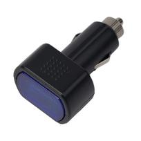 LED Baterijos įtampos matuoklis 0-30 V 12V-24V 1vnt. Juodas black