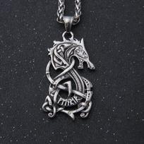 Norse Mythology Viking Dragon Fafnir Necklace Pendant Mens Nordic Ouroboros Jormungand Loki Necklace Hanging Dragon Norse Serpent Nordic black
