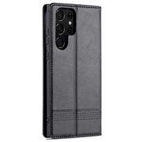 Prabangus magnetinės adsorbcijos odinis dėklas-dangtelis Samsung Galaxy S22+ S23 + Ultra S 22 telefonams S22 5G&Only Case