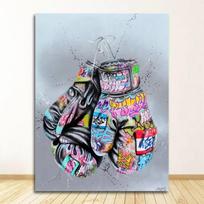 Gatvės Sienos Meno Paveikslas Svetainei Namų Dekoras Bokso Pirštinės Grafiti Menas Plakatai ir Spaudiniai Ant Sienos Drobės Tapyba 30x45cm No Frame
