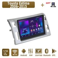 Android Carplay Automobilinis Radijas Toyota Estima 2006-2015 Multimedijos Grotuvas Pagrindinis Blokas Stereo GPS Navigacija BT WIFI 2+32GB 1+16GB