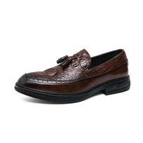 Pavasario Rudens Causle Oda Retro Penny Mokasinai Laisvalaikio Vairavimo Batai Loaferiai Abiye Suaugusiems Biuro Aukštos Klasės Karjeros Vyriški Batai 37 black