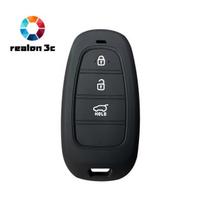 Automobilio rakto dangtelis, skirtas Hyundai Solaris 2021 Tuscani Tucson 2022 NEXO Santa Fe Atos Prime nuotolinio valdymo dėklas 3/4/5 mygtukai 30-pink pink