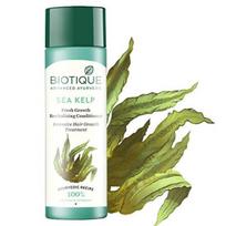 Biotique Ocean Kelp Plaukų slinkimą stabdantis kondicionierius Intensyvi plaukų augimo terapija, 120ml beige