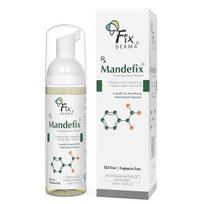 Fixderma 2% Salicylic Acid Mandefix Foaming Cleanser for Men & Women | Nondrying Cleanser, Exfoliator, Reduces Skin Ageing - 50ml white